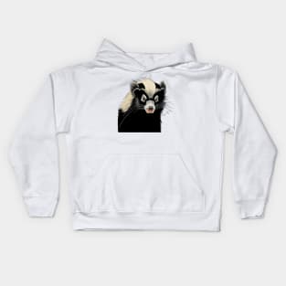 My Skunk is my Service Animal No. 1: This Means Stay Away! Kids Hoodie